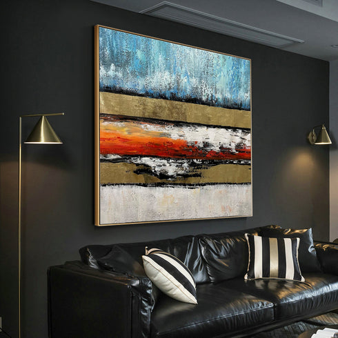 Lava Flow Painting